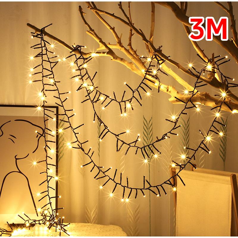 Led Firecracker String Lights Outdoor Waterproof Lights Christmas Room Garland Atmosphere Light For Wedding Party Home Decor
Led Firecracker String Lights Outdoor Waterproof Lights Christmas Room Garland Atmosphere Light For Wedding Party Home Decor
