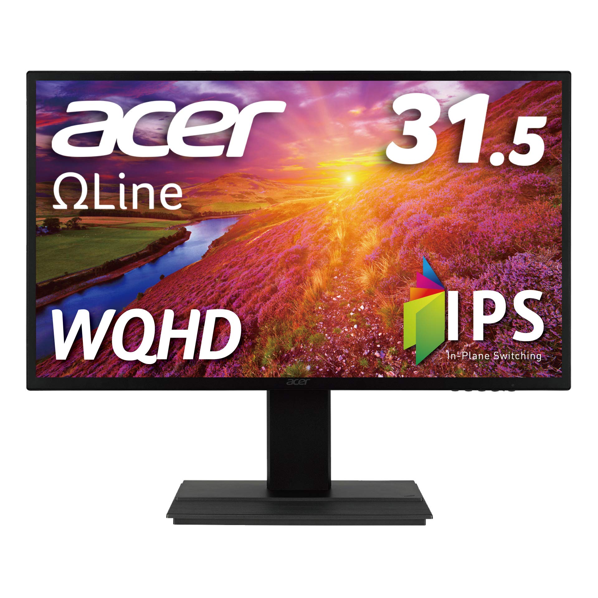 Acer Monitor OmegaLine EB321HQUDbmidphx 31.5 inch IPS Matte WQHD 75Hz 4ms HDMI DVI DisplayPort PIPPBP Compatible with VESA mount Built-in speaker
Acer Monitor OmegaLine EB321HQUDbmidphx 31.5 inch IPS Matte WQHD 75Hz 4ms HDMI DVI DisplayPort PIPPBP Compatible with VESA mount Built-in speaker