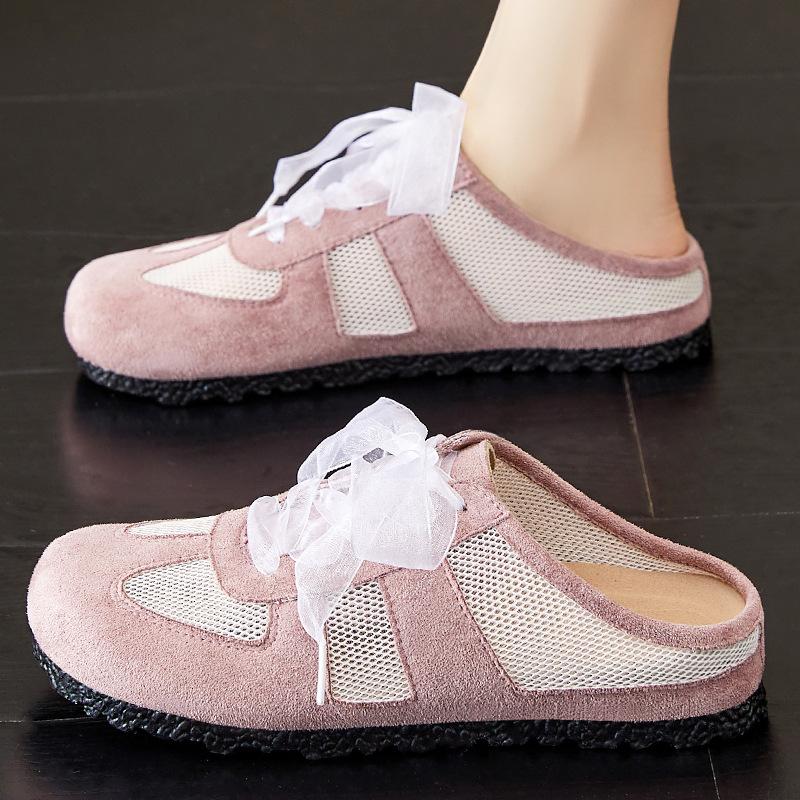 Women s shoes casual shoes new breathable mesh shoes one foot half slippers soft sole Dexun shoes fashionable versatile women s single shoes 36
Women s shoes casual shoes new breathable mesh shoes one foot half slippers soft sole Dexun shoes fashionable versatile women s single shoes 36