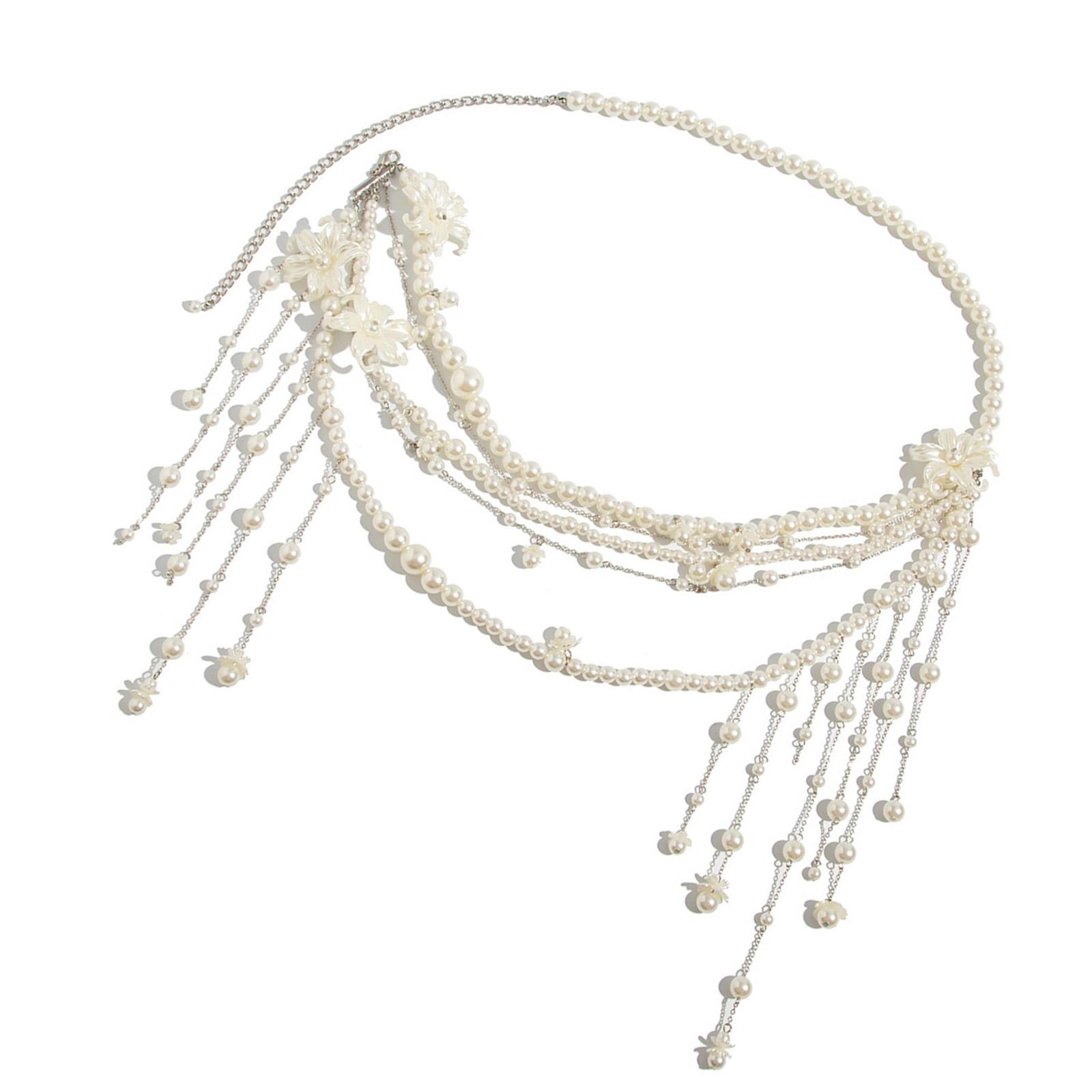Imitation Pearls Tassels Waist Chain for Women Adjustable Body Chain Beach Jewelry Accessory Wedding Accessories 1738
Imitation Pearls Tassels Waist Chain for Women Adjustable Body Chain Beach Jewelry Accessory Wedding Accessories 1738
