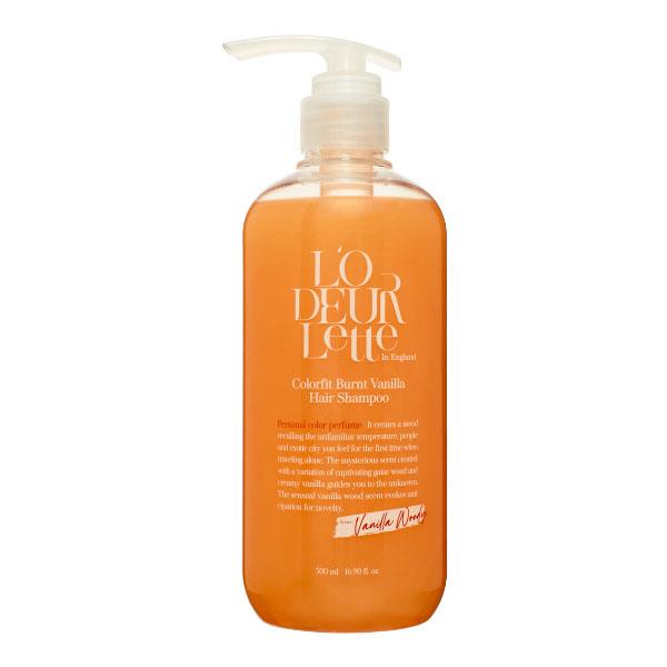 L ODEURLETTE IN ENGLAND COLORFIT BURNT VANILLA HAIR SHAMPOO Парфюмированный шампунь для волос c ароматом шафрана, имбиря и ванили 500мл
L ODEURLETTE IN ENGLAND COLORFIT BURNT VANILLA HAIR SHAMPOO Парфюмированный шампунь для волос c ароматом шафрана, имбиря и ванили 500мл