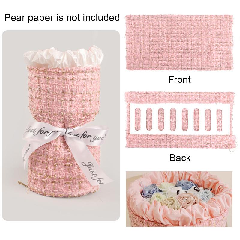 1 шт. Круглый упаковочный материал для цветов Модный и минималистичный материал для цветочных композиций Формовочный лист из ткани 35x20см
1 шт. Круглый упаковочный материал для цветов Модный и минималистичный материал для цветочных композиций Формовочный лист из ткани 35x20см