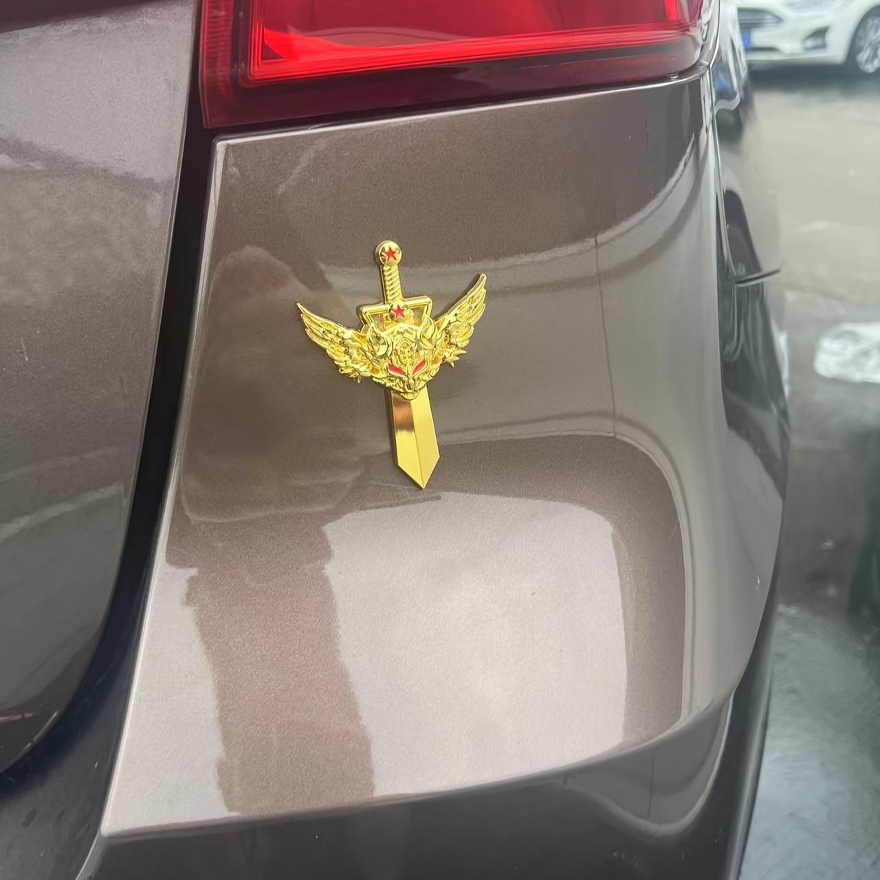 Creative And Unique Golden Car Sticker With Sword-shaped Wing Side Decoration золотий жовтий колір
Creative And Unique Golden Car Sticker With Sword-shaped Wing Side Decoration золотий жовтий колір