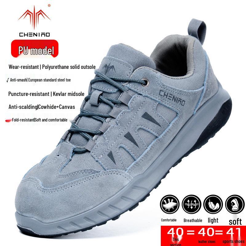 Men s Safety Work Shoes, Anti-Smash & Anti-Puncture, Wear-Resistant, Summer Insulated, Steel Plate Protection for Construction & Welding.
Men s Safety Work Shoes, Anti-Smash & Anti-Puncture, Wear-Resistant, Summer Insulated, Steel Plate Protection for Construction & Welding.