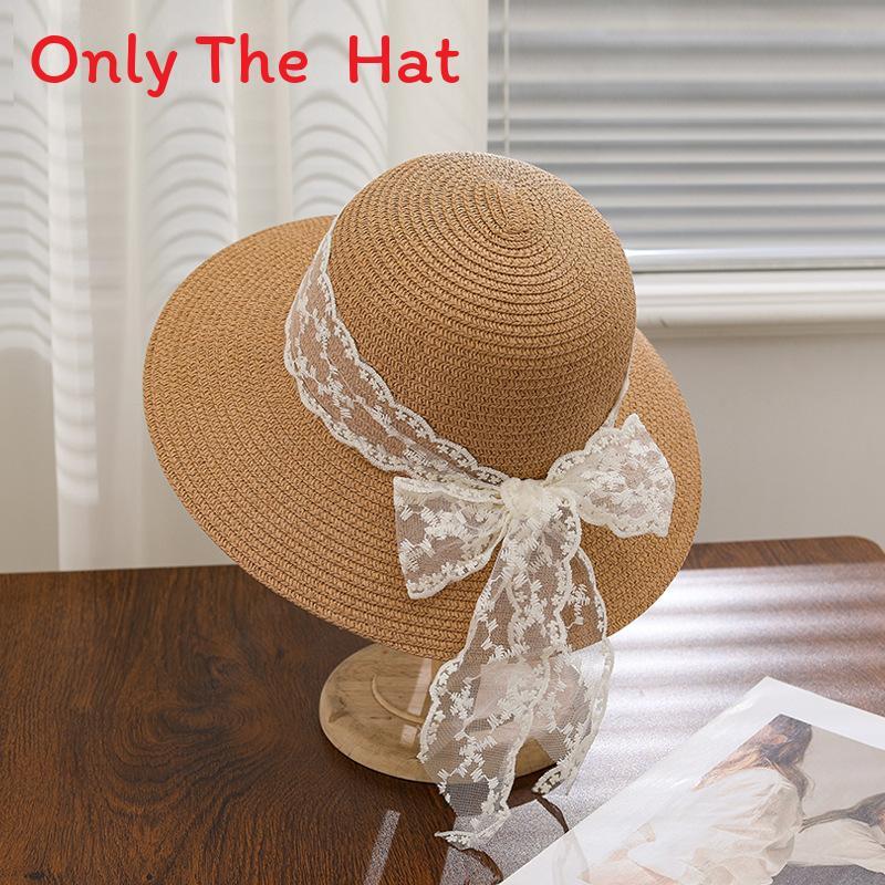 French Lace Ribbon Sun Hat With Wide Brim For Summer Beach Vacation Girls хакі
French Lace Ribbon Sun Hat With Wide Brim For Summer Beach Vacation Girls хакі