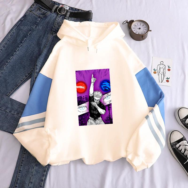 Hot Anime Jujutsu Kaisen Hoodie Gojo Satoru Cool Print Sweatshirt Men Women Casual Hoodies Harajuku Male Oversized Streetwear 4XL бежевий
Hot Anime Jujutsu Kaisen Hoodie Gojo Satoru Cool Print Sweatshirt Men Women Casual Hoodies Harajuku Male Oversized Streetwear 4XL бежевий