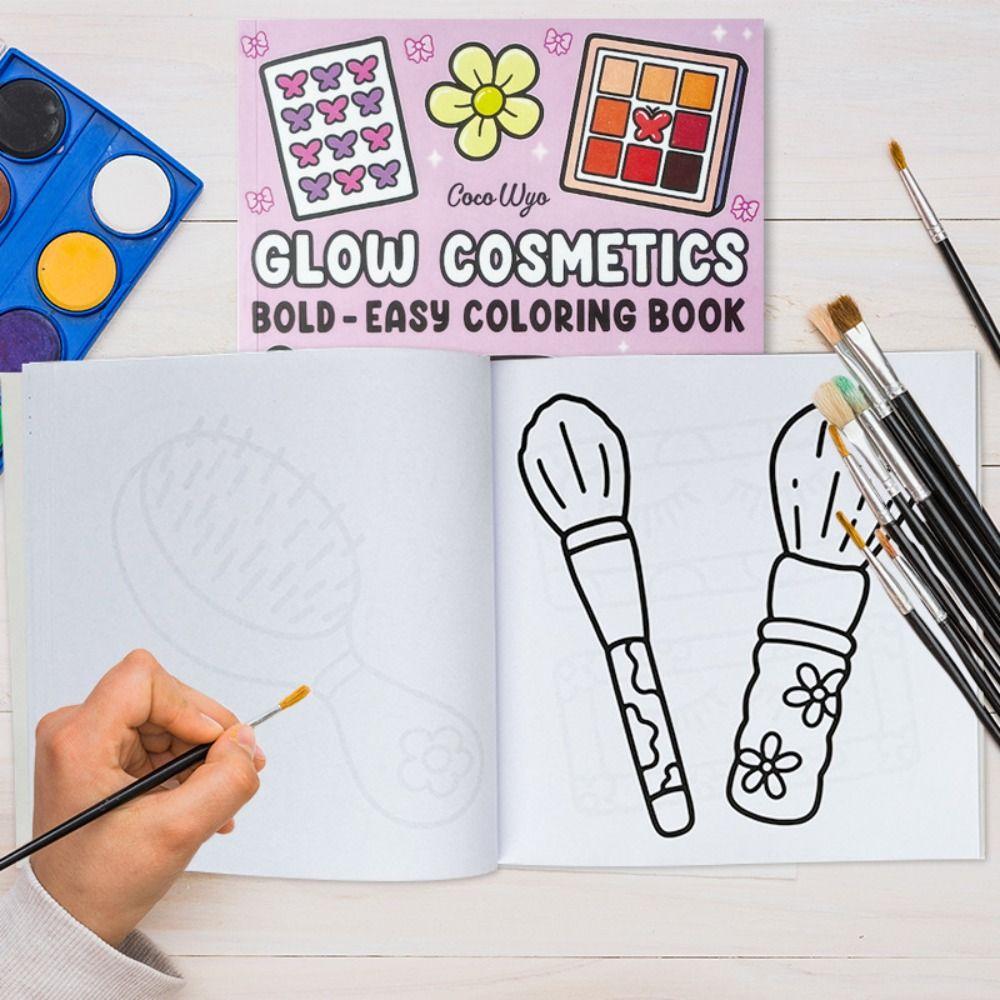 Relax Spooky Cute Coloring Book Educational Filling Color Book Cute Drawing Doodle Book Kids Gift style B
Relax Spooky Cute Coloring Book Educational Filling Color Book Cute Drawing Doodle Book Kids Gift style B