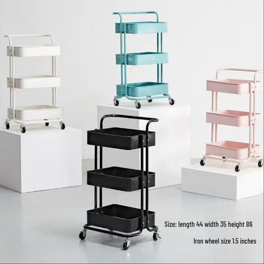 Многоярусная стойка для хранения закусок: Напольная, круглая полка-тележка из углеродистой стали 3 Layers
Многоярусная стойка для хранения закусок: Напольная, круглая полка-тележка из углеродистой стали 3 Layers