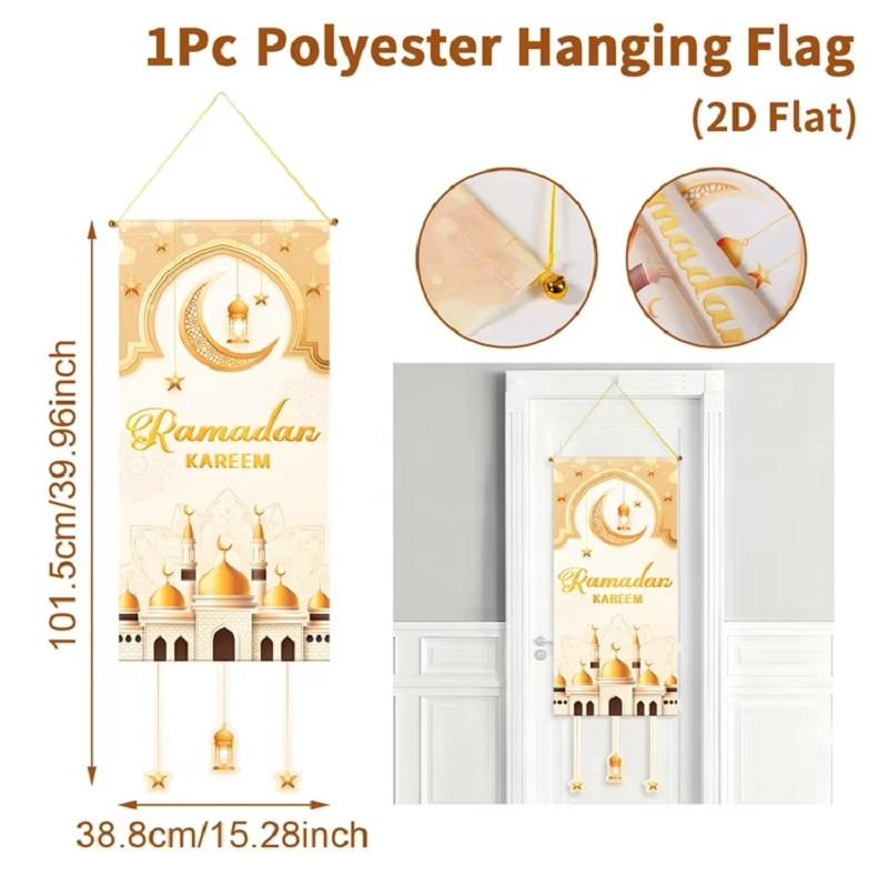 Islamic Party Banner Decorative Muslim Festival Wall Hanging Eid Al Adha Decoration Festive Ramadan Kareem Hanging Flag For Eid
Islamic Party Banner Decorative Muslim Festival Wall Hanging Eid Al Adha Decoration Festive Ramadan Kareem Hanging Flag For Eid