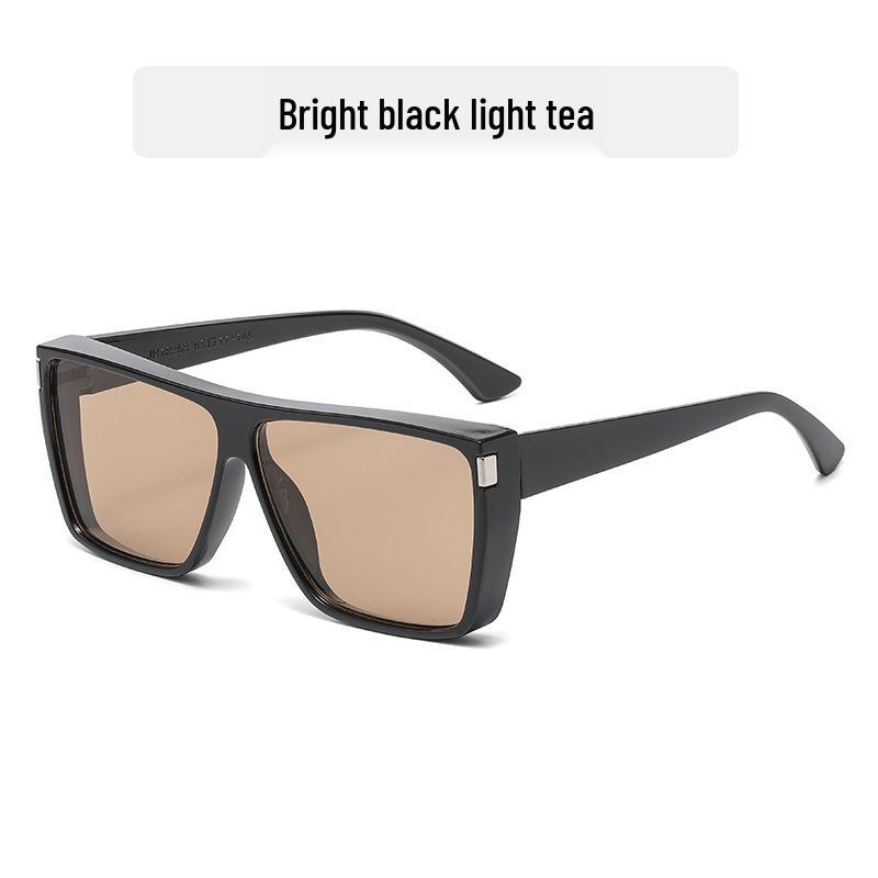 Large Square Black Dot Retro Sunglasses for Women - European & American Style, New Fashionable Simple Runway Glasses. As Shown
Large Square Black Dot Retro Sunglasses for Women - European & American Style, New Fashionable Simple Runway Glasses. As Shown