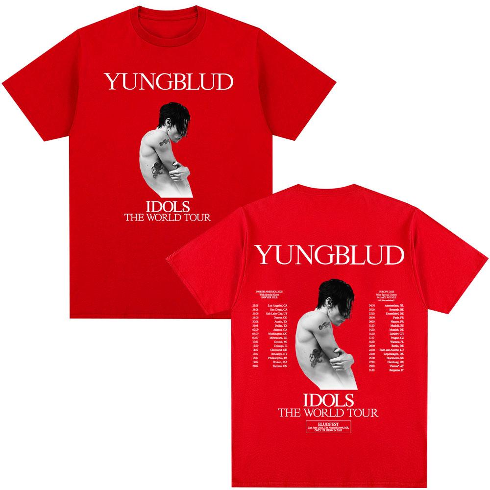 Yungblud IDOLS The World Tour 2025 Merch T Shirt Fan Gift Unisex Women Hip Hop Short Sleeve Tshirts Oversized Casual Cotton Tshirt S
Yungblud IDOLS The World Tour 2025 Merch T Shirt Fan Gift Unisex Women Hip Hop Short Sleeve Tshirts Oversized Casual Cotton Tshirt S