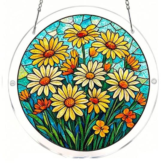 Acrylic Puzzle Sun Catcher with Colorful Light Projection, DIY Window Hanging Decor for Garden Patio Living Room, UV Printed Puzzle for Home Office J
Acrylic Puzzle Sun Catcher with Colorful Light Projection, DIY Window Hanging Decor for Garden Patio Living Room, UV Printed Puzzle for Home Office J