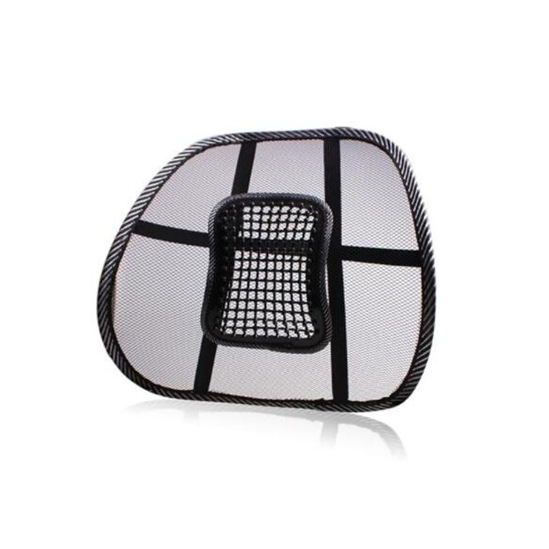 Black Car Seat Office Chair Massage Back Lumbar Support Mesh Breathable Elastic Cushion Pad Back Lumbar Cushion For Car Driver чорний
Black Car Seat Office Chair Massage Back Lumbar Support Mesh Breathable Elastic Cushion Pad Back Lumbar Cushion For Car Driver чорний