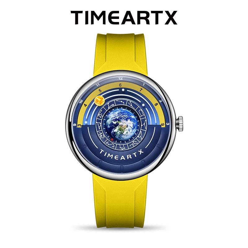 TIMEARTX Ultra-Thin Fashion Planet Quartz Watch - Casual Waterproof Silicone Luminous Men s Watch
TIMEARTX Ultra-Thin Fashion Planet Quartz Watch - Casual Waterproof Silicone Luminous Men s Watch