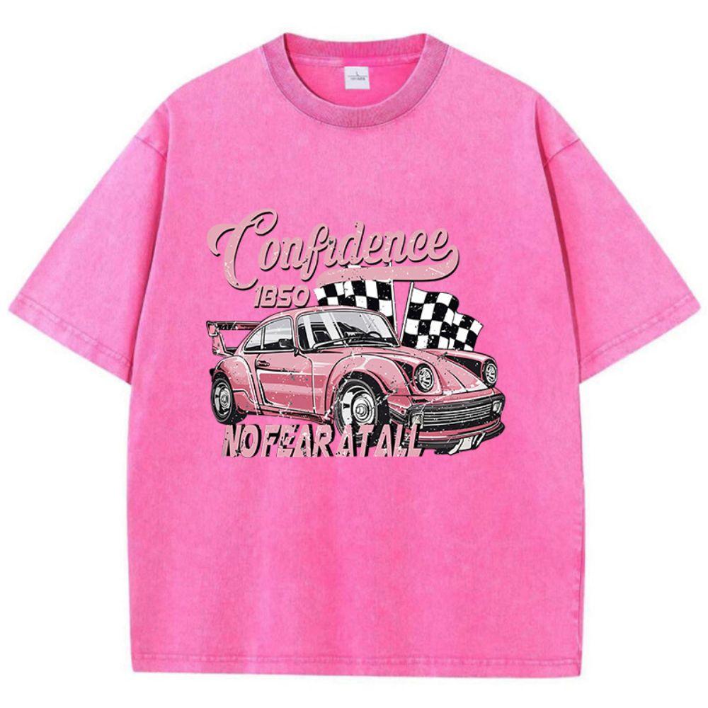 Street Woman Cotton Washed TShirts Cool Racing Cars No Fear At All Printing Tee Shirts ONeck Loose DistressedFemale Clothes S
Street Woman Cotton Washed TShirts Cool Racing Cars No Fear At All Printing Tee Shirts ONeck Loose DistressedFemale Clothes S