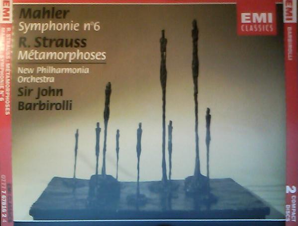 CD GUSTAV MAHLER, RICHARD STRAUSS, NEW - Symphonie No. 6 / Mtamorphoses 077776781624,CZ EMI Classics, E 1994 Europe Classical Used
CD GUSTAV MAHLER, RICHARD STRAUSS, NEW - Symphonie No. 6 / Mtamorphoses 077776781624,CZ EMI Classics, E 1994 Europe Classical Used
