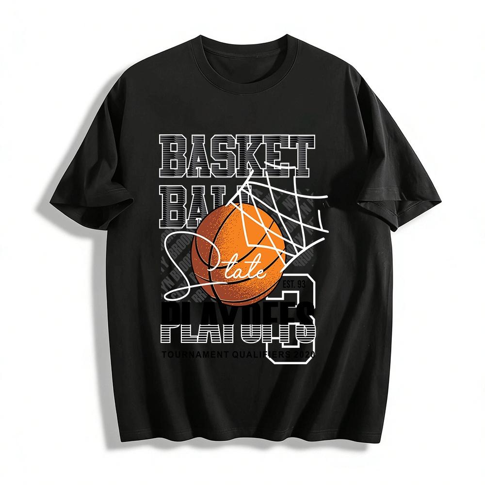 Basketball Playoffs 2020 Qualifiers Retro Sports Graphic Tee Pure cotton T-shirt XXS
Basketball Playoffs 2020 Qualifiers Retro Sports Graphic Tee Pure cotton T-shirt XXS