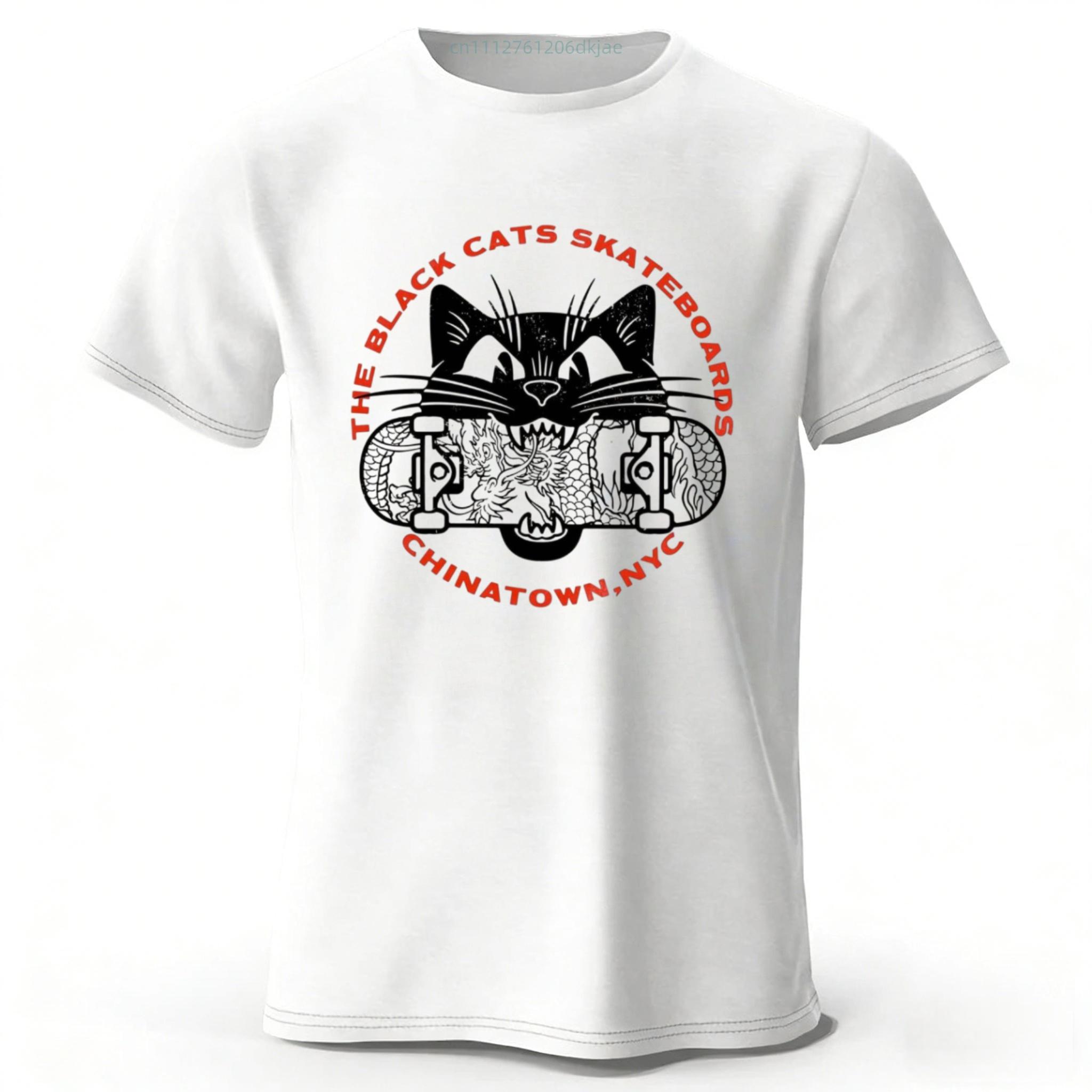 Trendy Fashionable Black Cat Printed Pure Cotton Short Sleeved Menswomens Loose Plus Size Soft and Comfortable Tshirt Top 4XL
Trendy Fashionable Black Cat Printed Pure Cotton Short Sleeved Menswomens Loose Plus Size Soft and Comfortable Tshirt Top 4XL