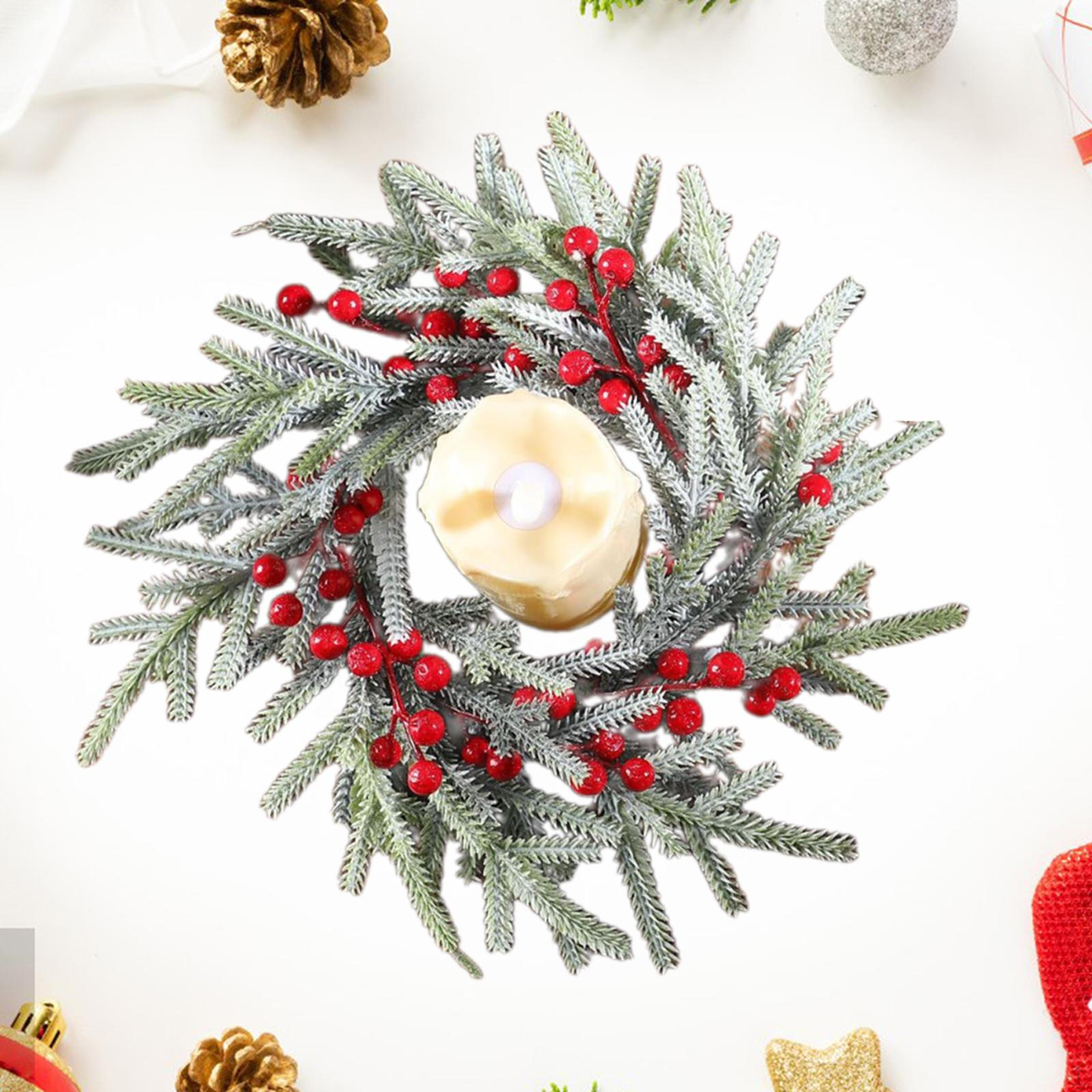 Рождественская свеча кольцо искусственная красная ягодная гирлянда для гостиной Style B
Рождественская свеча кольцо искусственная красная ягодная гирлянда для гостиной Style B