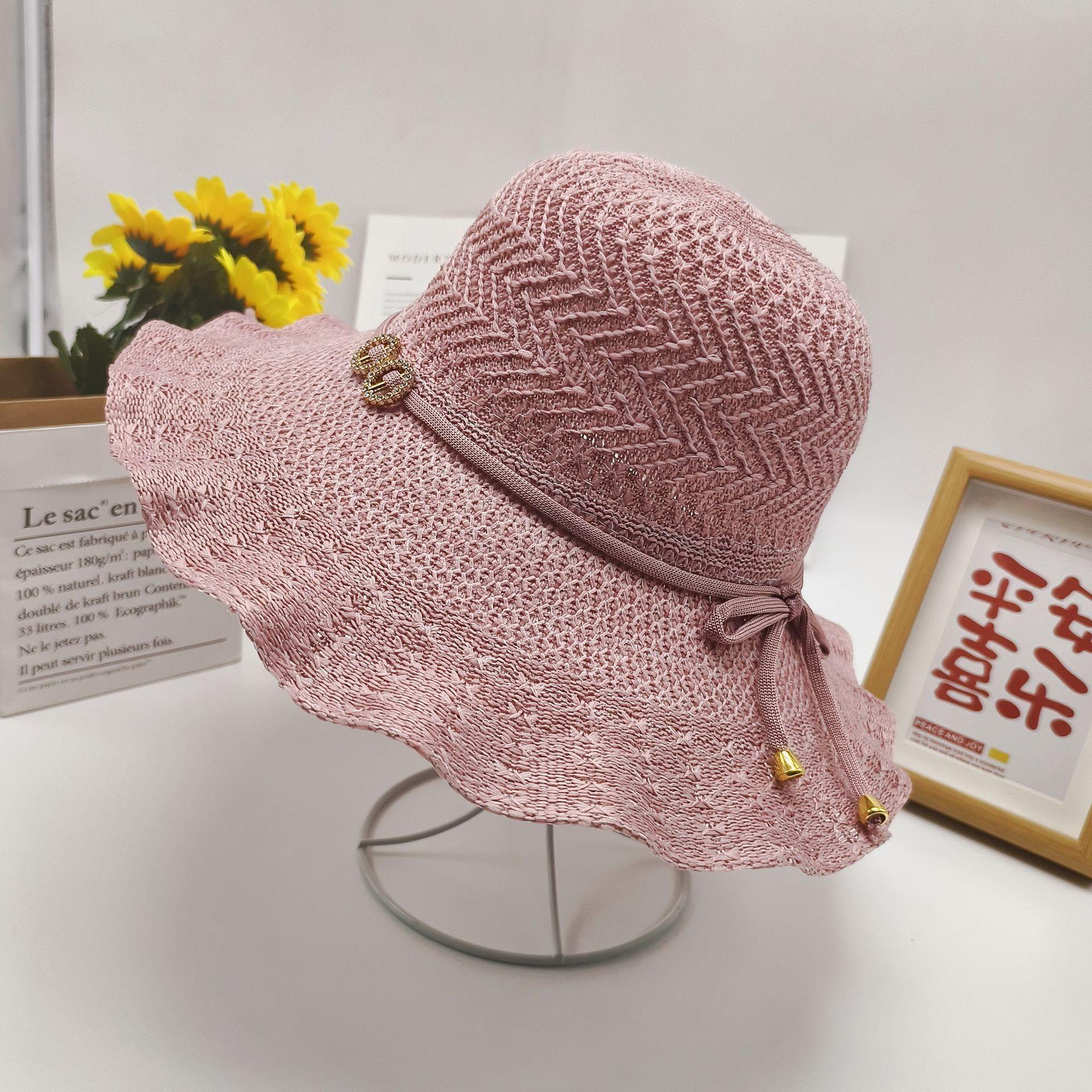 Складная шляпа-бантик для защиты от солнца, вязаная дышащая волнистая шляпа от солнца, летняя новая женская шляпа с большим карнизом average size
Складная шляпа-бантик для защиты от солнца, вязаная дышащая волнистая шляпа от солнца, летняя новая женская шляпа с большим карнизом average size