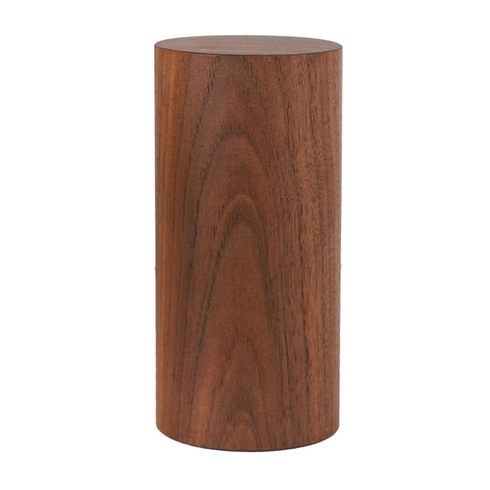 Vintage Dark Brown Cylinder High-end Black Walnut Wood Jewelry Display Stand Storage Column Photo Props Ring Earring Bracket 1Pc
Vintage Dark Brown Cylinder High-end Black Walnut Wood Jewelry Display Stand Storage Column Photo Props Ring Earring Bracket 1Pc