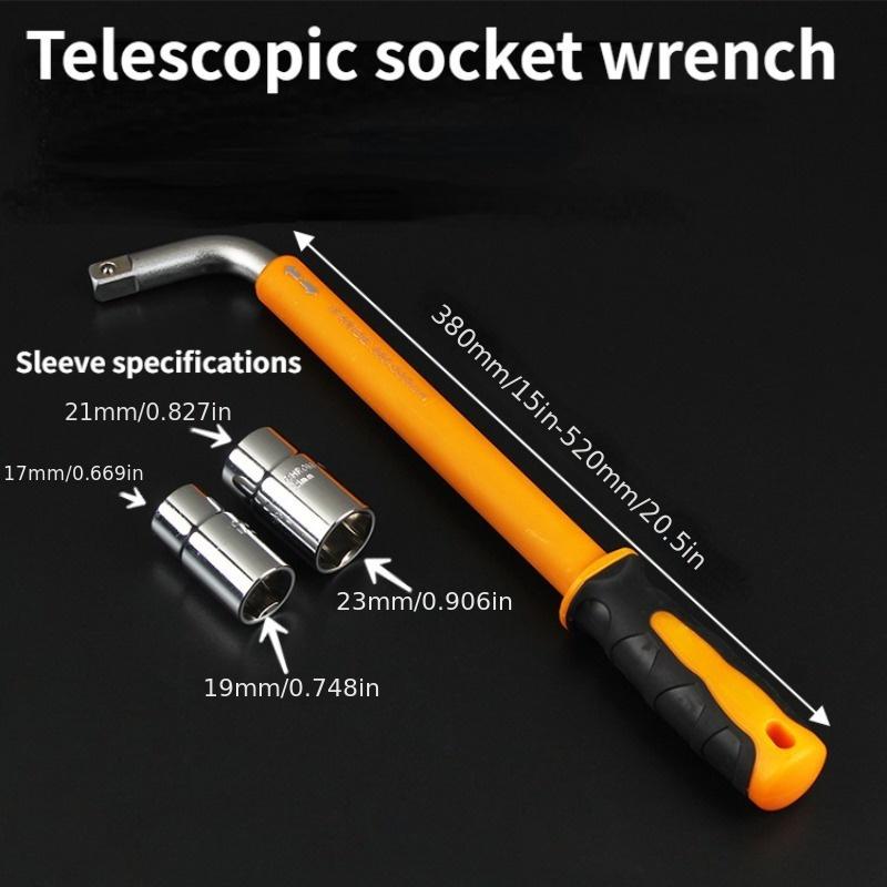 Torque Wrench Tension Socket Manual Car Telescoping Lug Wheel Wrenches Key Extendable Tire Spanner Car Repair Tool Set
Torque Wrench Tension Socket Manual Car Telescoping Lug Wheel Wrenches Key Extendable Tire Spanner Car Repair Tool Set