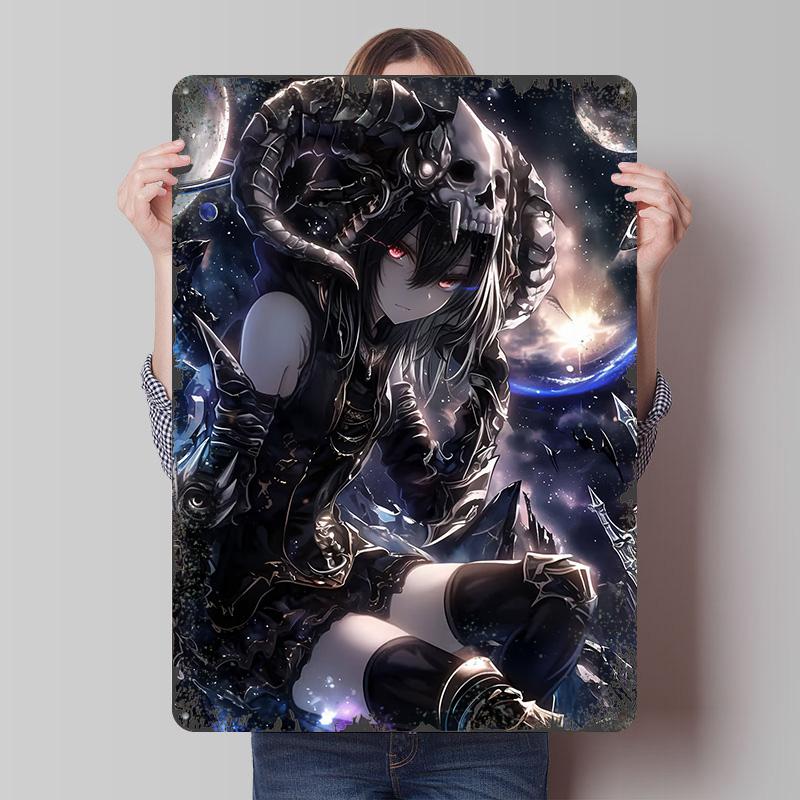Dark Anime Girl in Space Poster Customized Wall Art Vintage Metal Signs Retro Tin Plaque for Man Cave Decoration Garage Decor 20x30cm(7.8x11.8inch)
Dark Anime Girl in Space Poster Customized Wall Art Vintage Metal Signs Retro Tin Plaque for Man Cave Decoration Garage Decor 20x30cm(7.8x11.8inch)