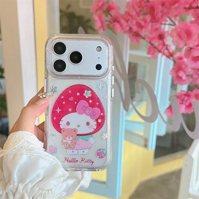 Strawberry Cat Headband iPhone Case for 14/15/16 Pro Max/17 - Girly iPhone 17 Pro
Strawberry Cat Headband iPhone Case for 14/15/16 Pro Max/17 - Girly iPhone 17 Pro