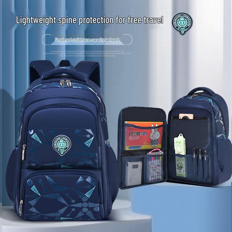 Lightweight Side-Opening School Backpack for Boys, Grades 1-6
Lightweight Side-Opening School Backpack for Boys, Grades 1-6
