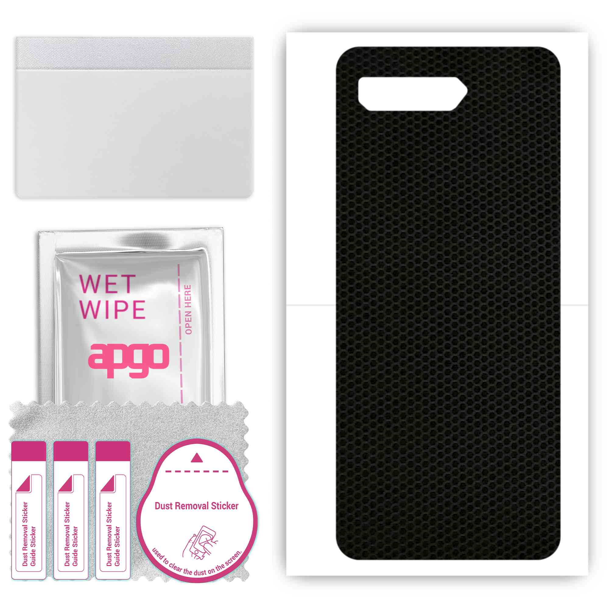 apgo Protective Skin Sticker for the back compatible with Asus ROG Phone 5s Pro, Wrap Film, Foil, Vinyl - Pattern Matrix
apgo Protective Skin Sticker for the back compatible with Asus ROG Phone 5s Pro, Wrap Film, Foil, Vinyl - Pattern Matrix