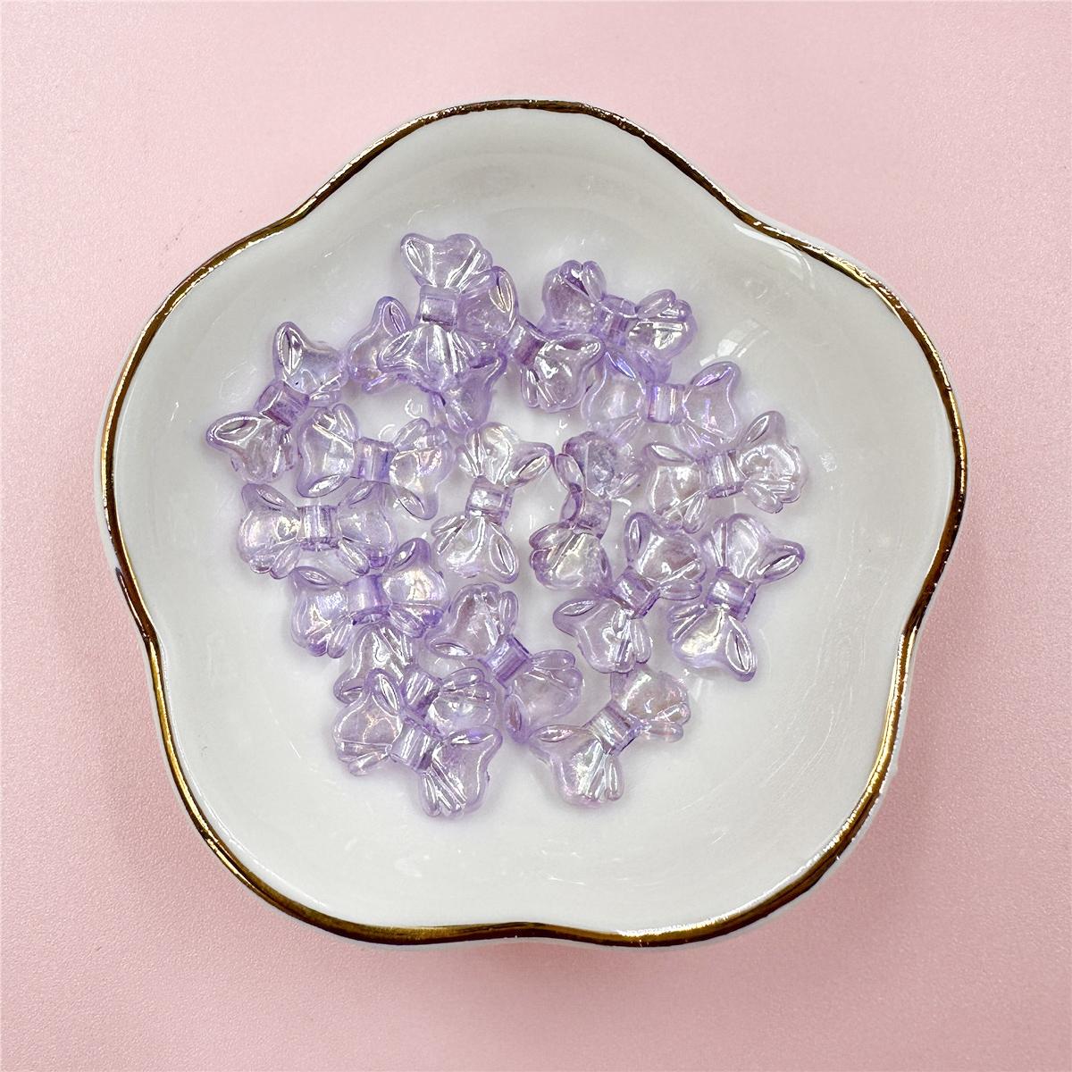 30 шт. 8,7*14,7 мм, декоративные маленькие блестящие бусины с бантиком AB для DIY, цепочка для мобильного телефона, изготовление ювелирных изделий, прозрачные ювелирные аксессуары фиолетовый
30 шт. 8,7*14,7 мм, декоративные маленькие блестящие бусины с бантиком AB для DIY, цепочка для мобильного телефона, изготовление ювелирных изделий, прозрачные ювелирные аксессуары фиолетовый