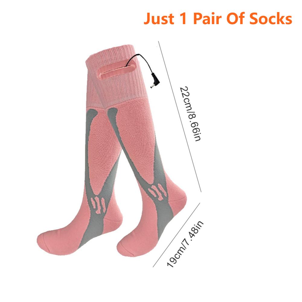 Winter Electric Heated Socks Anti-Cold Skiing Long Socks 3 Mode Adjustable Cycling Warm Heated Socks For Outdoor Camping Hiking
Winter Electric Heated Socks Anti-Cold Skiing Long Socks 3 Mode Adjustable Cycling Warm Heated Socks For Outdoor Camping Hiking