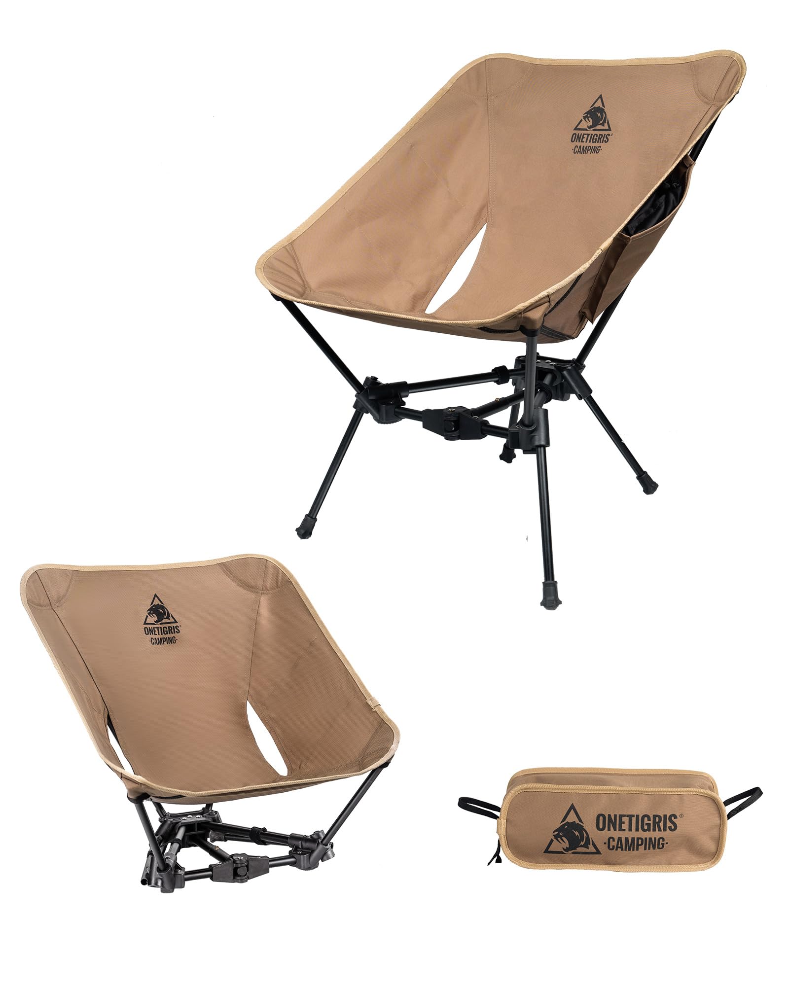 OneTigris Tigerblade Outdoor Chair, складной походный стул, низкий стул, грузоподъемность 150 кг, повышенная устойчивость, скалолазание, уличное снаряжение (коричневый)
OneTigris Tigerblade Outdoor Chair, складной походный стул, низкий стул, грузоподъемность 150 кг, повышенная устойчивость, скалолазание, уличное снаряжение (коричневый)