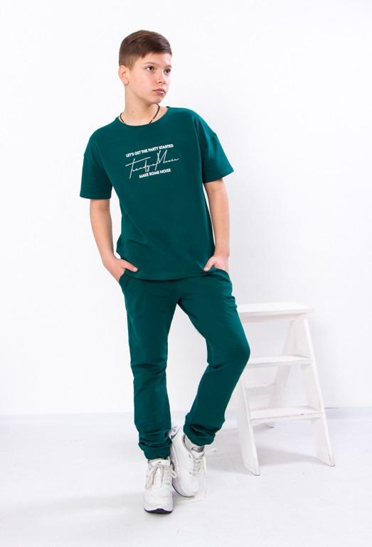 Зручний комплект для хлопчиків – футболка вільного крою та штани з кишенями, дихаючий подвійний трикотаж, літній, 6334-057-33 HC 110 bottle-зелений колір
Зручний комплект для хлопчиків – футболка вільного крою та штани з кишенями, дихаючий подвійний трикотаж, літній, 6334-057-33 HC 110 bottle-зелений колір