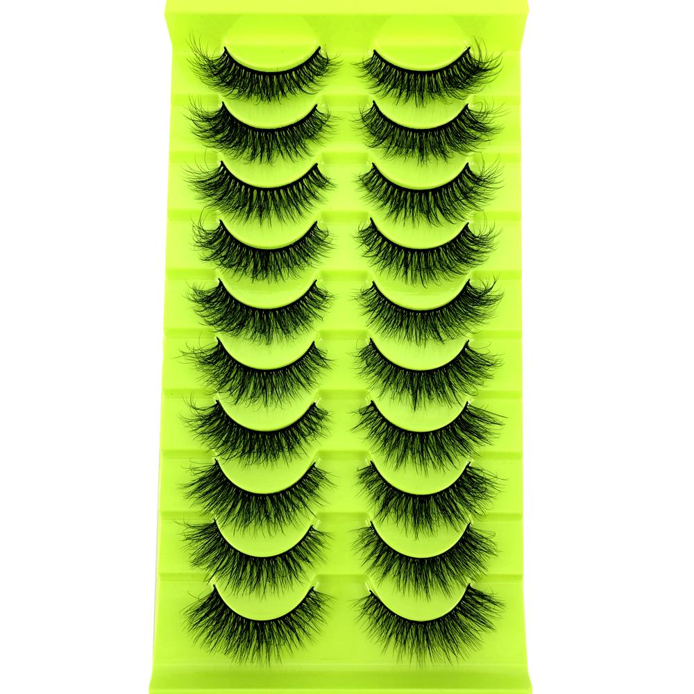 10 пар ресниц для макияжа, мягкие драматические пушистые 3D норковые накладные ресницы, толстые накладные ресницы ручной работы, многоразовые ресницы
10 пар ресниц для макияжа, мягкие драматические пушистые 3D норковые накладные ресницы, толстые накладные ресницы ручной работы, многоразовые ресницы