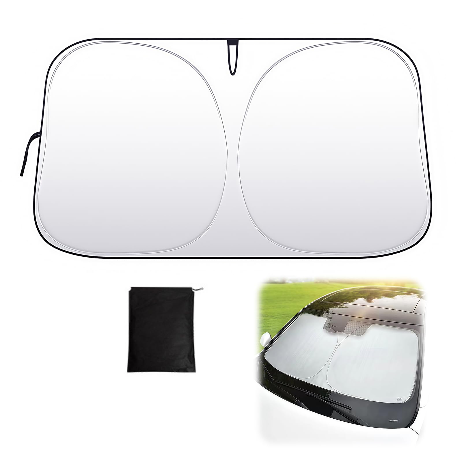 Car Insulation Photocatalytic Nano Heat Insulation UV Interior Double Nano Heat Shielding UV Memory Easy Storage Bag For Small Cars Sunshade, Sheet,
Car Insulation Photocatalytic Nano Heat Insulation UV Interior Double Nano Heat Shielding UV Memory Easy Storage Bag For Small Cars Sunshade, Sheet,