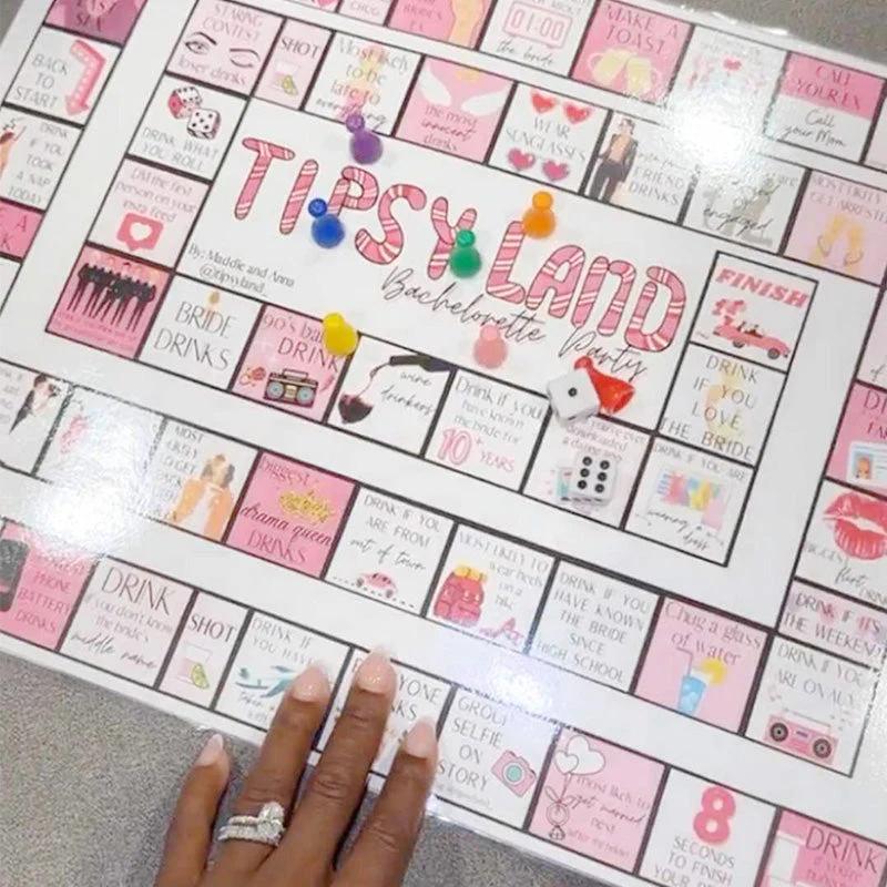 Tipsy Land Алкогольные игры Интерактивная девичья вечеринка Алкогольная игра для взрослых Девичник Хэллоуин игра для 2-8 игроков
Tipsy Land Алкогольные игры Интерактивная девичья вечеринка Алкогольная игра для взрослых Девичник Хэллоуин игра для 2-8 игроков