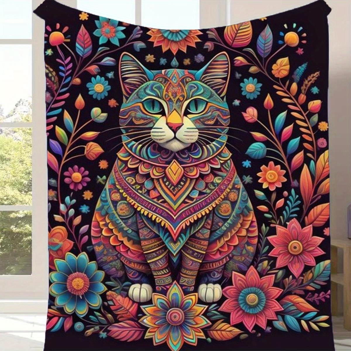1pc Exquisite Cat Pattern Blanket,Soft And Comfortable Blanket, Travel Sofa Bed, Office Home Decor, Birthday Gift Blanket, Boys, Girls 130cmx150cm
1pc Exquisite Cat Pattern Blanket,Soft And Comfortable Blanket, Travel Sofa Bed, Office Home Decor, Birthday Gift Blanket, Boys, Girls 130cmx150cm