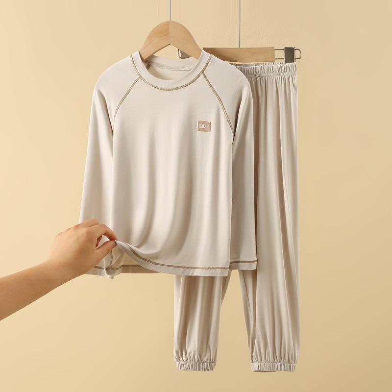 Children s Modal Pajamas - Boys Spring/Autumn Lightweight Homewear Set 120cm
Children s Modal Pajamas - Boys Spring/Autumn Lightweight Homewear Set 120cm