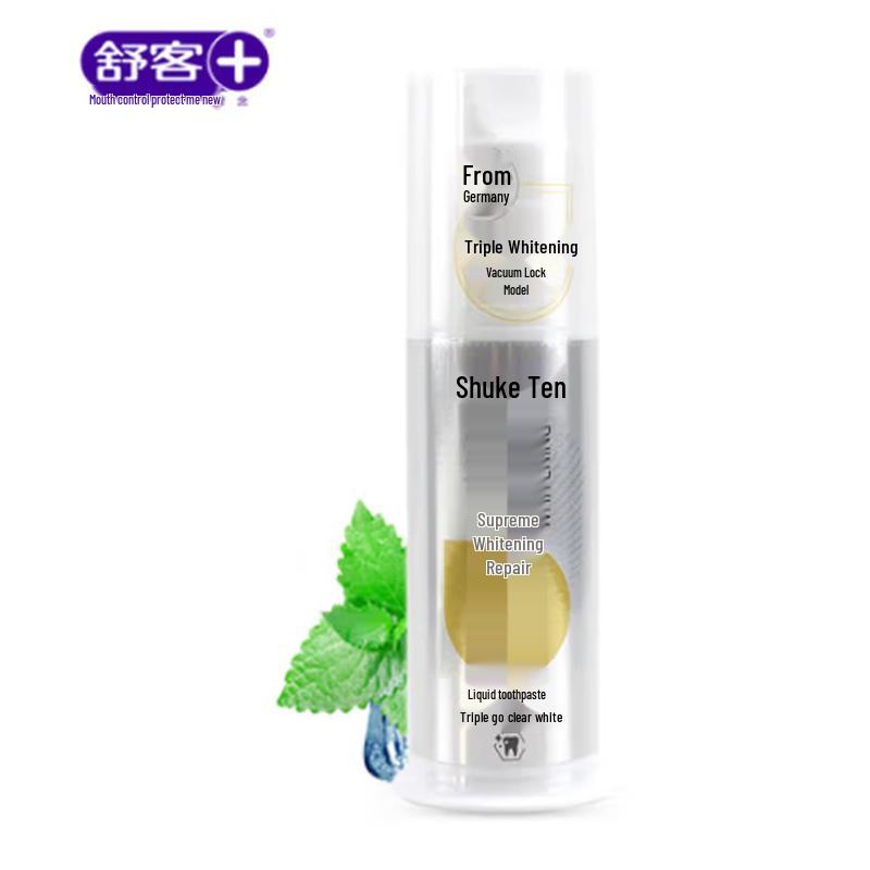 Shuke Whitening Repair Liquid Toothpaste
Shuke Whitening Repair Liquid Toothpaste