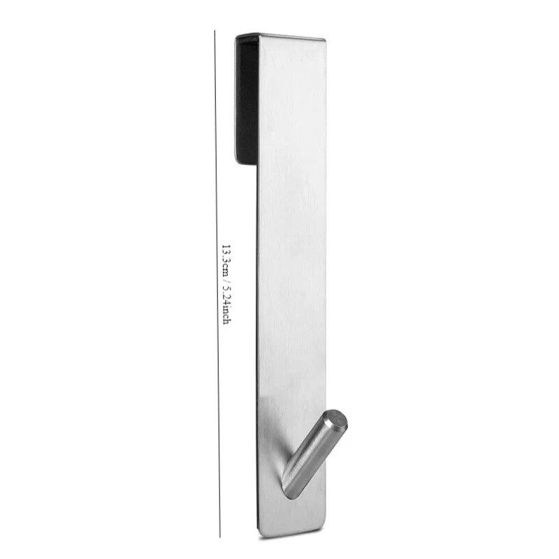 Hanging Glass Door With Stainless Steel Back Hanging Detachable Hanger, Bathroom Non Perforated Metal Clothes Hook
Hanging Glass Door With Stainless Steel Back Hanging Detachable Hanger, Bathroom Non Perforated Metal Clothes Hook