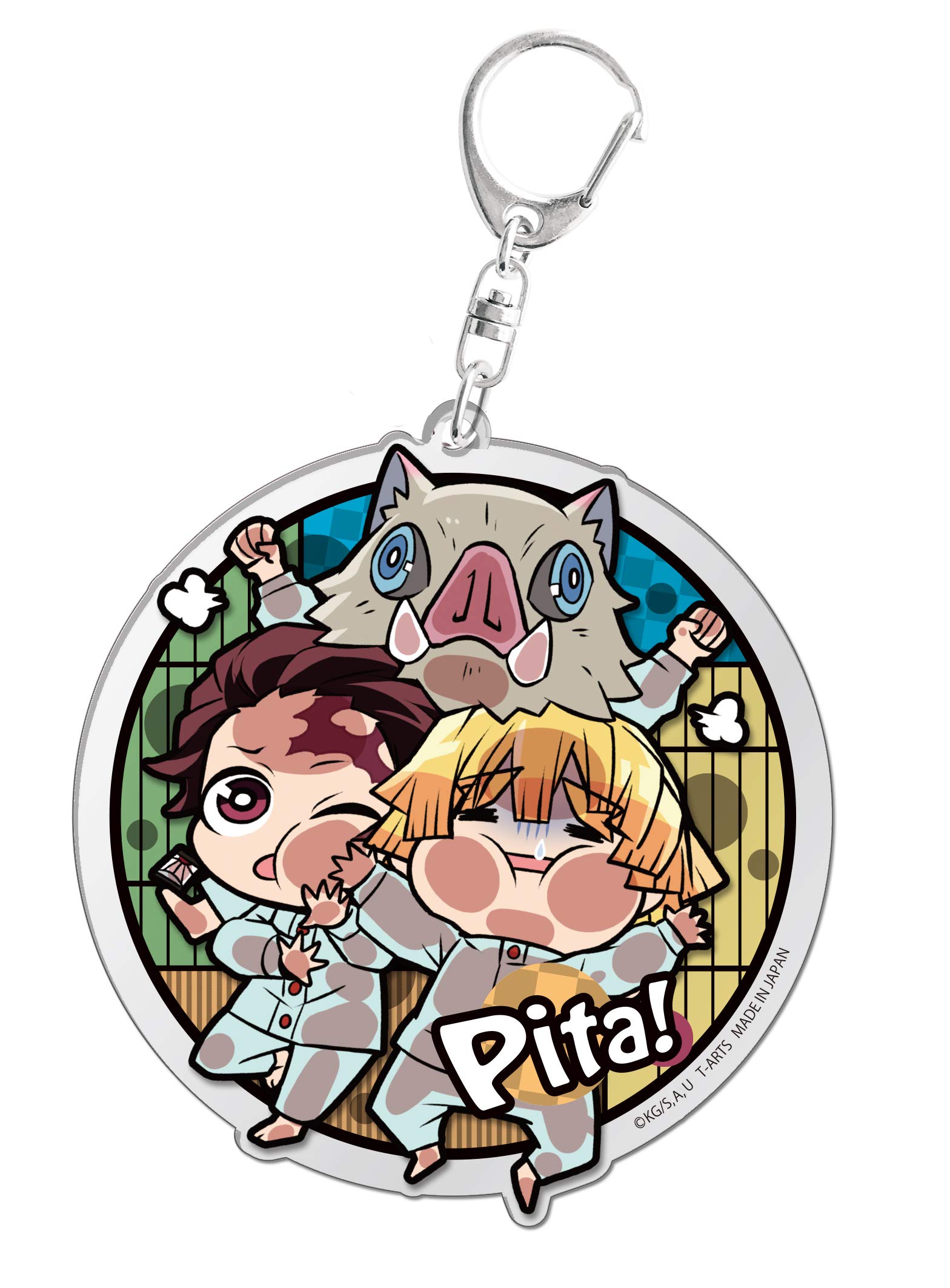 Takara Tomy Arts Deformed Demon Slayer Acrylic Keychain Plus Tanjiro Zenitsu Inosuke Pita! & &
Takara Tomy Arts Deformed Demon Slayer Acrylic Keychain Plus Tanjiro Zenitsu Inosuke Pita! & &