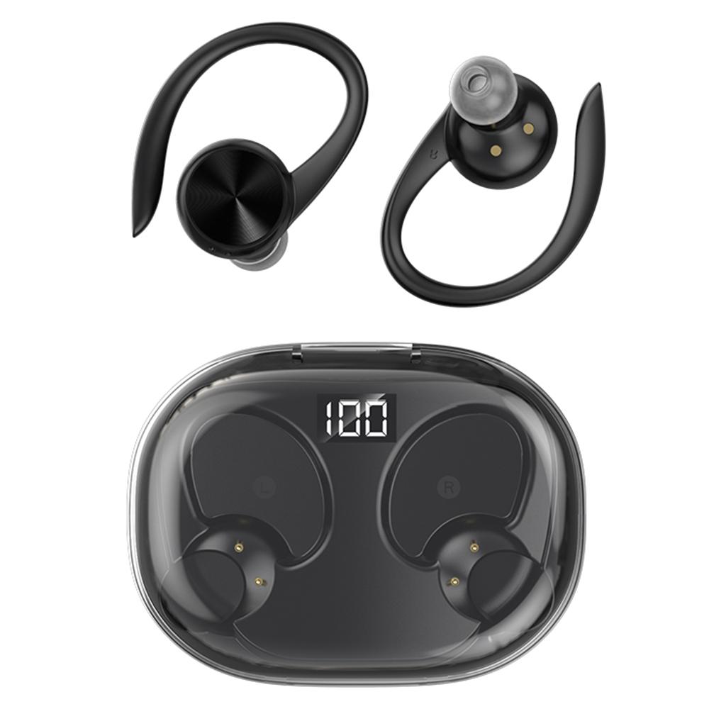 Q36 Wireless Sports Headphone Bluetooth-compatible 5.3 Headset Ear Hook Design Earphone with Charging Case Black
Q36 Wireless Sports Headphone Bluetooth-compatible 5.3 Headset Ear Hook Design Earphone with Charging Case Black