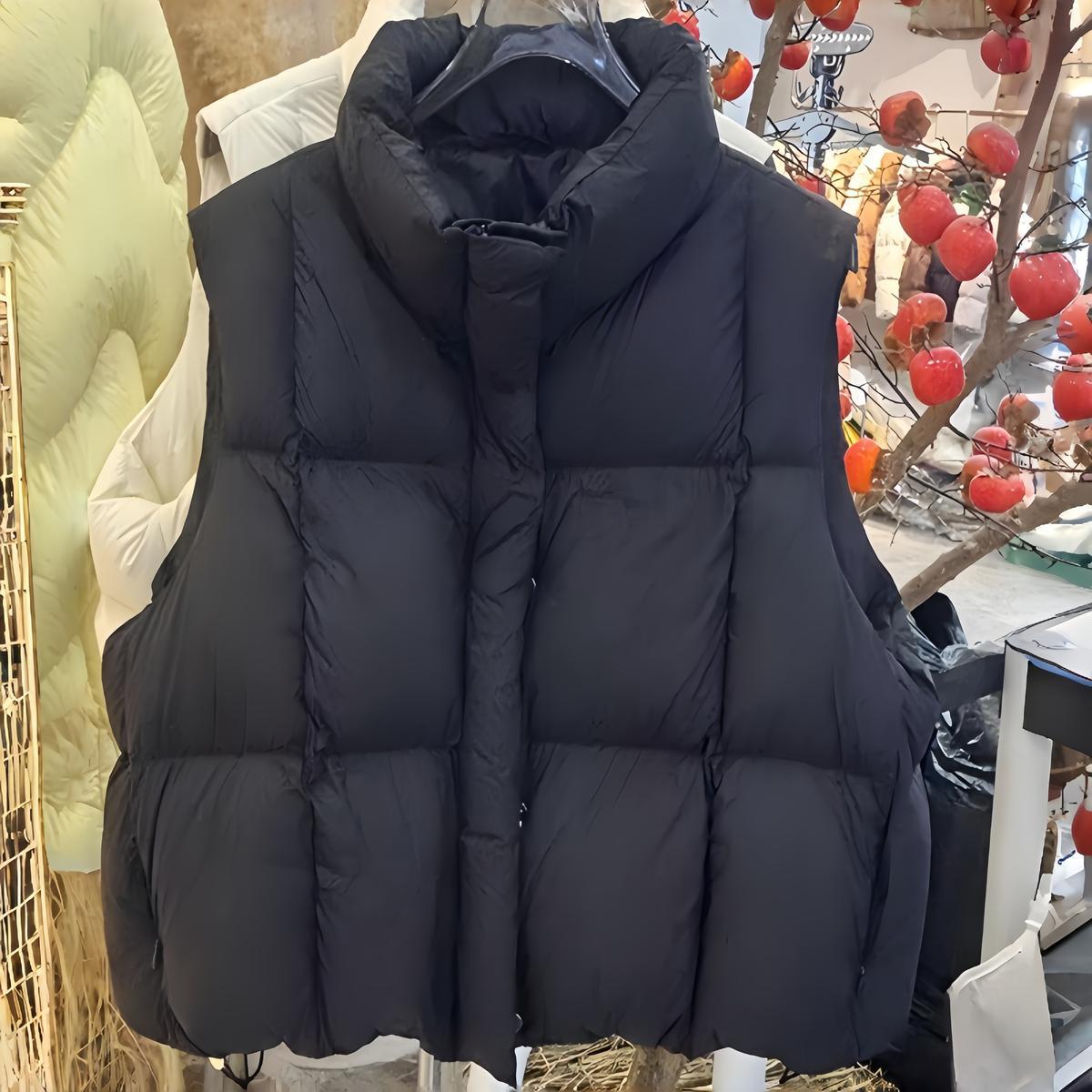Women s Plus Size Shawl Collar Padded Vest - Autumn/Winter Loose Outerwear L (90-105) - Ships in 7 days чорний
Women s Plus Size Shawl Collar Padded Vest - Autumn/Winter Loose Outerwear L (90-105) - Ships in 7 days чорний