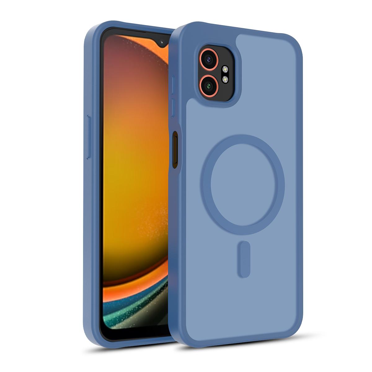 Магнитный чехол для телефона с тактильным покрытием для Samsung Galaxy XCover7 Pro Magsafe Беспроводная зарядка TPU рамка Жесткая пластиковая задняя крышка Fundas Galaxy XCover7 Pro синий
Магнитный чехол для телефона с тактильным покрытием для Samsung Galaxy XCover7 Pro Magsafe Беспроводная зарядка TPU рамка Жесткая пластиковая задняя крышка Fundas Galaxy XCover7 Pro синий