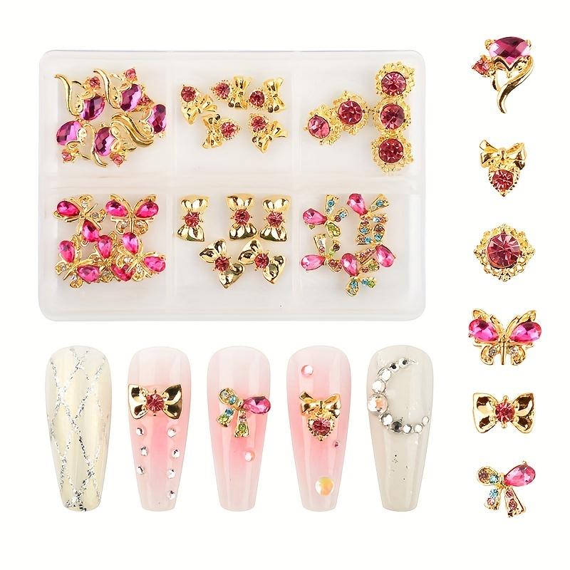 30 шт., блестящие подвески для ногтей, металлический бант из сплава, смешанная форма, 3D кристаллы для дизайна ногтей, аксессуары со стразами, блестящее украшение для маникюра
30 шт., блестящие подвески для ногтей, металлический бант из сплава, смешанная форма, 3D кристаллы для дизайна ногтей, аксессуары со стразами, блестящее украшение для маникюра