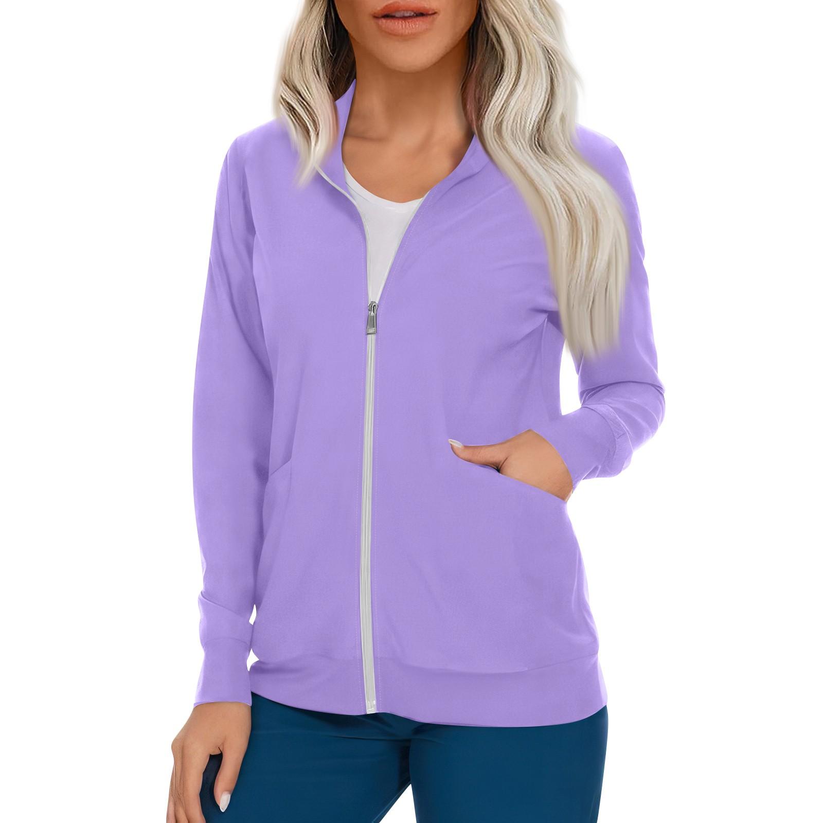 Жіночий комбінезон з довгим рукавом і кишенею, робочий комір-стійка, однобортний захисний комбінезон, кардиган, топ XL світло-фіолетового кольору
Жіночий комбінезон з довгим рукавом і кишенею, робочий комір-стійка, однобортний захисний комбінезон, кардиган, топ XL світло-фіолетового кольору