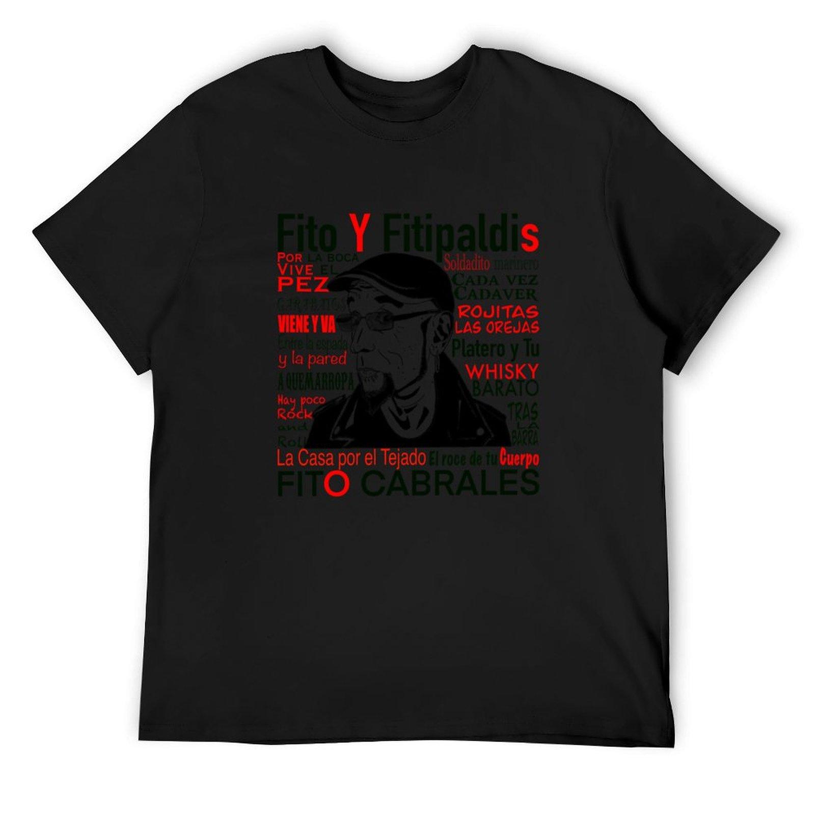 Fito T-Shirt custom shirt shirts graphic tee rapper graphic tees heavy weight t shirts for men 4XL
Fito T-Shirt custom shirt shirts graphic tee rapper graphic tees heavy weight t shirts for men 4XL