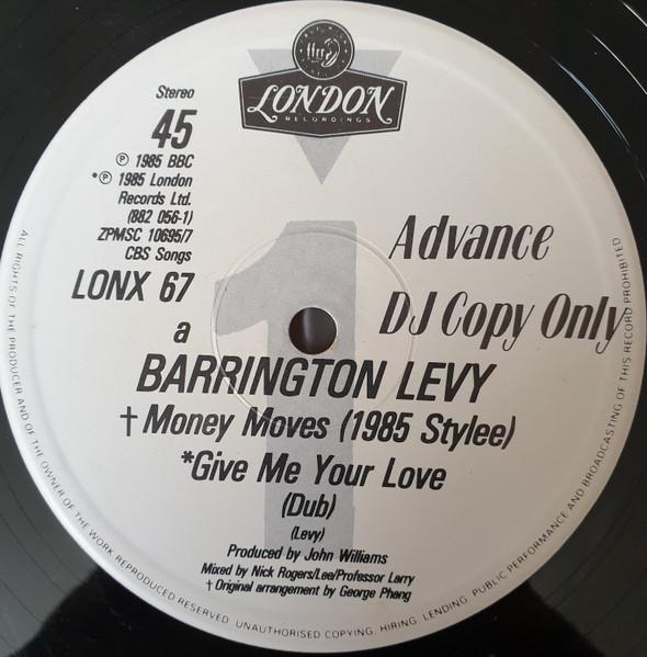 12inch Record BARRINGTON LEVY - Money Moves (1985 Stylee) LONX67PROMO London Records 1985 UK Reggae, Ska & Dub Used
12inch Record BARRINGTON LEVY - Money Moves (1985 Stylee) LONX67PROMO London Records 1985 UK Reggae, Ska & Dub Used