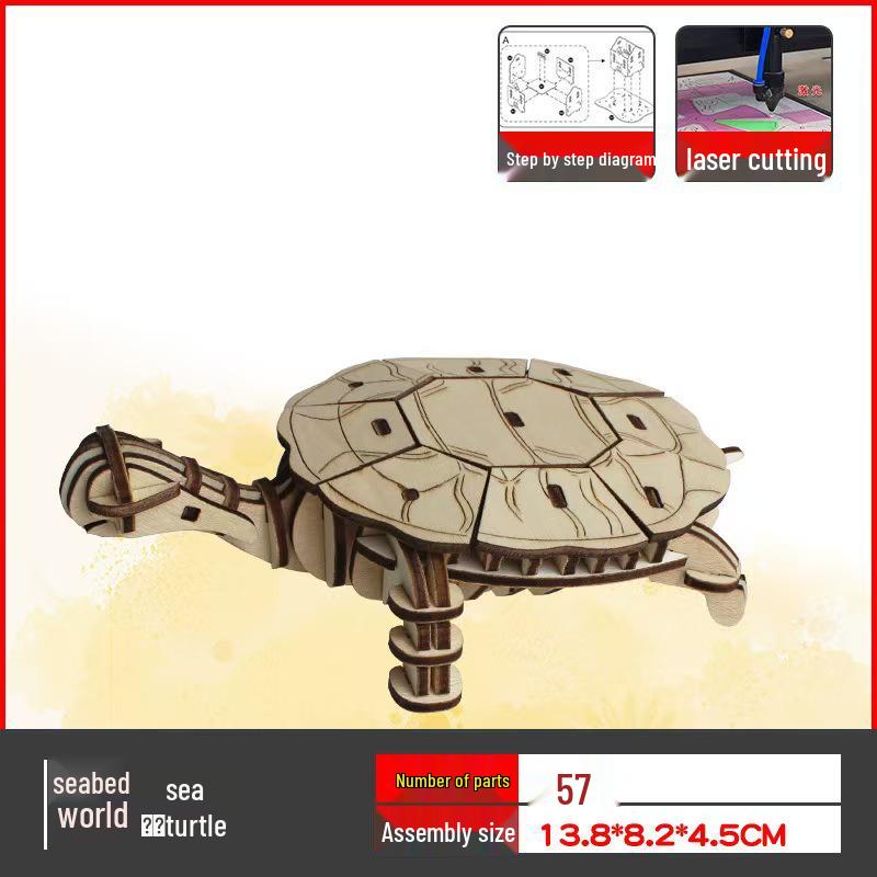 Handmade 3D Undersea Animal Puzzle for Kids - Ideal for School Projects
Handmade 3D Undersea Animal Puzzle for Kids - Ideal for School Projects